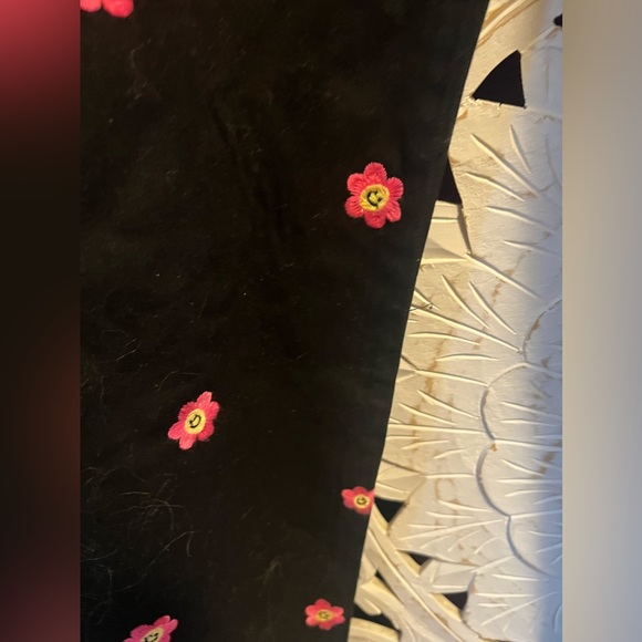 Forever 21 Happy Face Flower Twill Pants - Picture 7 of 8